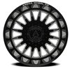A110208292N20216 A110 DUALLY RIVAL REAR Wheel [Size: 20"x8.25"] Gloss Black & Milled Finish - image 3