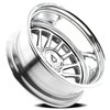 A110208293N22017 A110 DUALLY RIVAL REAR Wheel [Size: 20"x8.25"] Milled & Polished Finish - image 2
