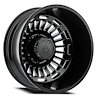 A115208292N20201 A115 DUALLY TACTIC REAR Wheel [Size: 20"x8.25"] Satin Black Finish - image 1