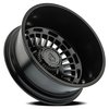 A115208292N20201 A115 DUALLY TACTIC REAR Wheel [Size: 20"x8.25"] Satin Black Finish - image 2