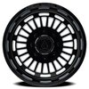 A115200017N01801 A115 DUALLY TACTIC SUPER SINGLE Wheel [Size: 20"x10"] Satin Black Finish - image 3