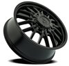 A113208293P10501 A113 DUALLY THUNDER FRONT Wheel [Size: 20"x8.25"] Satin Black Finish - image 2