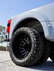 A1132082A9N20216 A113 DUALLY THUNDER REAR Wheel [Size: 20"x8.25"] Gloss Black & Milled Finish - image 4