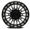 A113208293N22016 A113 DUALLY THUNDER REAR Wheel [Size: 20"x8.25"] Gloss Black & Milled Finish - image 3
