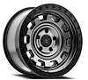 A112179075P00005 A112 GUNNER Wheel [Size: 17"x9"] Satin Gun Metal Center w/Satin Black Lip Finish - image 1