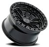 A109200017N01804 A109 HUSTLE Wheel [Size: 20"x10"] Satin Black Center w/Glossy Black Lip Finish - image 2