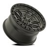 A109179075N01205 A109 HUSTLE Wheel [Size: 17"x9"] Satin Gun Metal Center w/Satin Black Lip Finish - image 2
