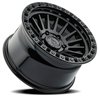A101179075P00004 A101 MESA Wheel [Size: 17"x9"] Satin Black Center w/Glossy Black Lip Finish - image 2