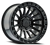 A101179089N01204 A101 MESA Wheel [Size: 17"x9"] Satin Black Center w/Glossy Black Lip Finish - image 1