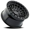 A101179089N01204 A101 MESA Wheel [Size: 17"x9"] Satin Black Center w/Glossy Black Lip Finish - image 2