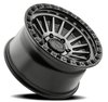 A101179089P00005 A101 MESA Wheel [Size: 17"x9"] Satin Gun Metal Center w/Satin Black Lip Finish - image 2