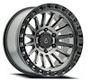 A101209089P00005 A101 MESA Wheel [Size: 20"x9"] Satin Gun Metal Center w/Satin Black Lip Finish - image 1