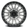 A101209089P00005 A101 MESA Wheel [Size: 20"x9"] Satin Gun Metal Center w/Satin Black Lip Finish - image 3
