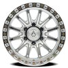 A103178584P02519 A103 MISSION Wheel [Size: 17"x8.5"] Gloss Silver Machined Finish - image 3