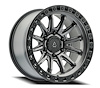 A103209084P00005 A103 MISSION Wheel [Size: 20"x9"] Satin Gun Metal Center w/Satin Black Lip Finish - image 1