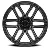 A111209089P00101 A111 SUPREME Wheel [Size: 20"x9"] Satin Black Finish - image 3