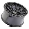 A120200084N01804 A120 TERRA Wheel [Size: 20"x10"] Satin Black Center w/Glossy Black Lip Finish - image 2