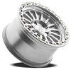 A108178584P02519 A108 TROPHY Wheel [Size: 17"x8.5"] Gloss Silver Machined Finish - image 2