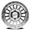 A108179089N01219 A108 TROPHY Wheel [Size: 17"x9"] Gloss Silver Machined Finish - image 3