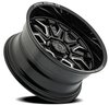 A117200017N01816 A117 VIOLATOR Wheel [Size: 20"x10"] Gloss Black & Milled Finish - image 2