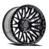 A118 KARMA Wheel [Size: 22"x10"] Glossy Black Finish A118220084N01802