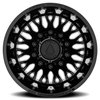 A121 DUALLY MONARCH REAR Wheel [Size: 22"x8.25"] Glossy Black Finish A121228292N22002 - image 3