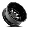 A121 DUALLY MONARCH REAR Wheel [Size: 24"x8.25"] Glossy Black Finish A1212482A9N22202 - image 2