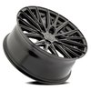 A124 FINESSE Wheel [Size: 22"x9.5"] Glossy Black Finish A124229584P02502 - image 2