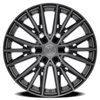 A124 FINESSE Wheel [Size: 22"x9.5"] Glossy Gun Metal Brushed Face Finish A124229584P02527 - image 3