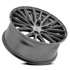 A124 FINESSE Wheel [Size: 22"x9.5"] Glossy Gun Metal Brushed Face Finish A124229589P02527 - image 2