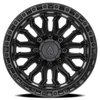 A125 JACKAL Wheel [Size: 20"x10"] Satin Black Center w/ Glossy Black Lip Finish A125200018N01804 - image 3