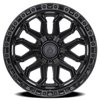 A125 JACKAL Wheel [Size: 20"x10"] Satin Black Center w/ Glossy Black Lip Finish A125200084N01804 - image 3