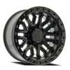 A125 JACKAL Wheel [Size: 20"x9"] Satin Black Center w/ Glossy Black Lip Finish A125209075P00004 - image 1