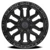 A125 JACKAL Wheel [Size: 20"x9"] Satin Black Center w/ Glossy Black Lip Finish A125209084P00004 - image 3
