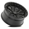 A125 JACKAL Wheel [Size: 22"x10"] Satin Black Center w/ Glossy Black Lip Finish A125220084N01804 - image 2