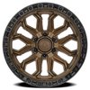 A125 JACKAL Wheel [Size: 20"x9"] Smoked Bronze Center w/ Glossy Black Lip Finish A125209084P00026 - image 3