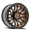 A125 JACKAL Wheel [Size: 20"x9"] Smoked Bronze Center w/ Glossy Black Lip Finish A125209089P00026 - image 1