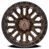 A125 JACKAL Wheel [Size: 20"x9"] Smoked Bronze Center w/ Glossy Black Lip Finish A125209089P00026 - image 3