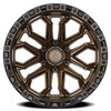 A125 JACKAL Wheel [Size: 22"x10"] Smoked Bronze Center w/ Glossy Black Lip Finish A125220084N01826 - image 3