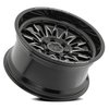 A126 JAVELIN Wheel [Size: 20"x10"] Gloss Black And Milled Finish A126200098N01816 - image 2
