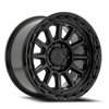 A128 ENDURO Wheel [Size: 17"x9"] Glossy Black Finish A128179089P00002