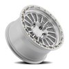 A130 PODIUM Wheel [Size: 17"x8.5"] Gloss Silver Machined Finish A130178584P02519 - image 2