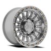 A130 PODIUM Wheel [Size: 17"x9"] Gloss Silver Machined Finish A130179017P00019 - image 1
