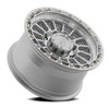 A130 PODIUM Wheel [Size: 17"x9"] Gloss Silver Machined Finish A130179017P00019 - image 2