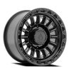 A130 PODIUM Wheel [Size: 17"x9"] Satin Black Center w/ Glossy Black Lip Finish A130179082P00004 - image 1