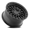 A130 PODIUM Wheel [Size: 17"x9"] Satin Black Center w/ Glossy Black Lip Finish A130179089P00004 - image 2