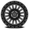 A130 PODIUM Wheel [Size: 17"x9"] Satin Black Center w/ Glossy Black Lip Finish A130179075N01204 - image 3