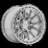 A132 BLITZ Wheel [Size: 20"x9"] Gloss Silver Machined Finish A132209084P00019