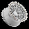 A132 BLITZ Wheel [Size: 20"x9"] Gloss Silver Machined Finish A132209084P00019 - image 2