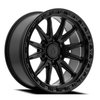 A132 BLITZ Wheel [Size: 20"x9"] Satin Black Center w/ Glossy Black Lip Finish A132209084P00004 - image 1
